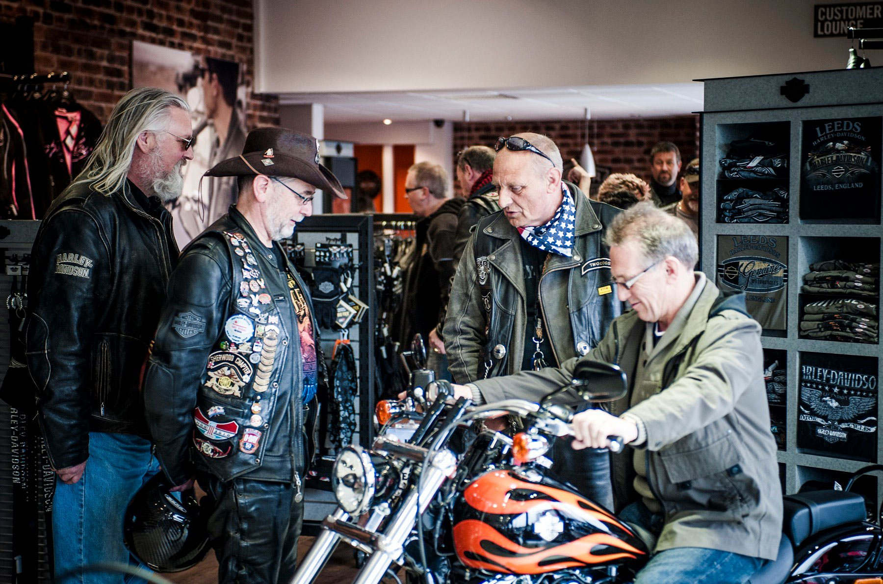 Busy Showroom
